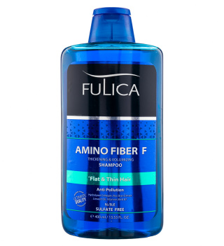 0 شامپو تقویت کننده مو فاقد سولفات حاوی Amino Fiber F حجم 400 میل فولیکا 